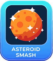 Asteroid Smash - free game to learn to type in Russian