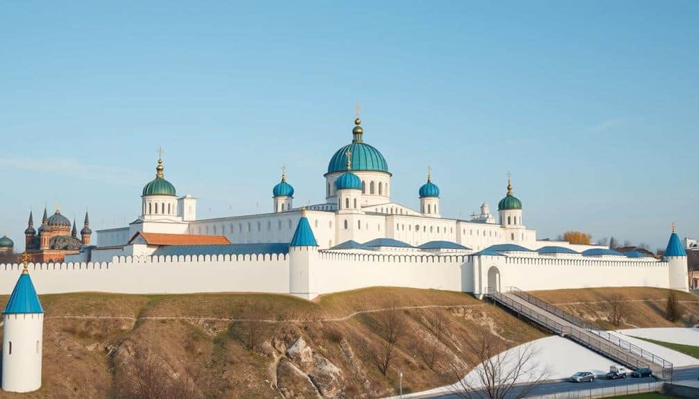 historic russian islamic fortress