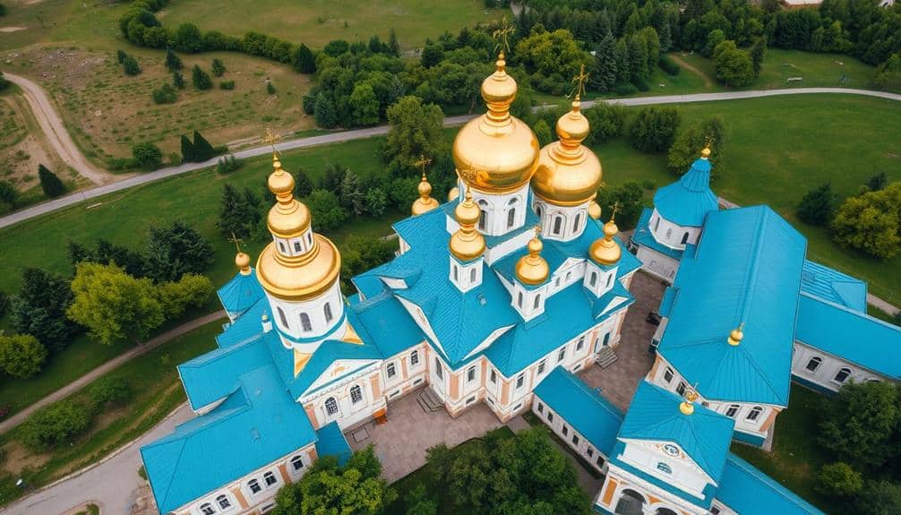 historic russian orthodox monastery