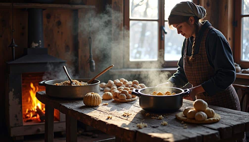 traditional dumplings of russia