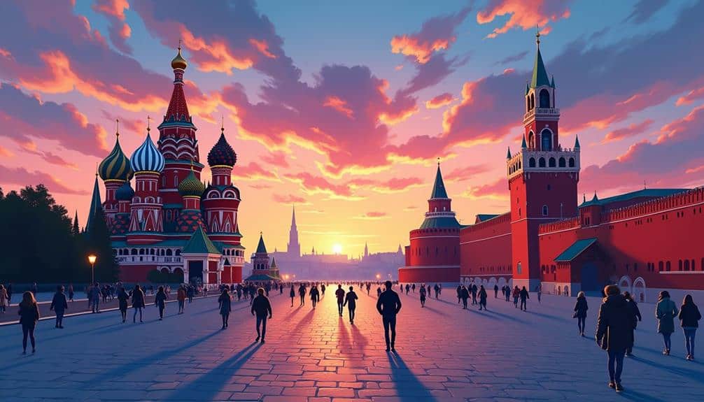 explore historic red square