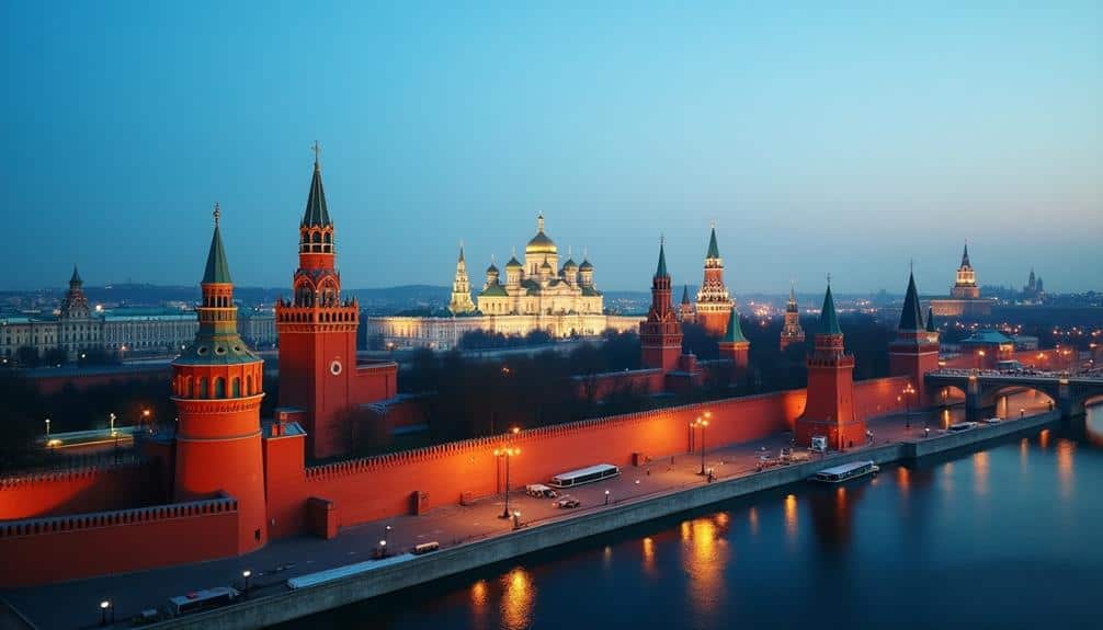 kremlin s iconic architectural landmarks