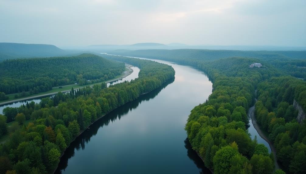 majestic russian river landscapes