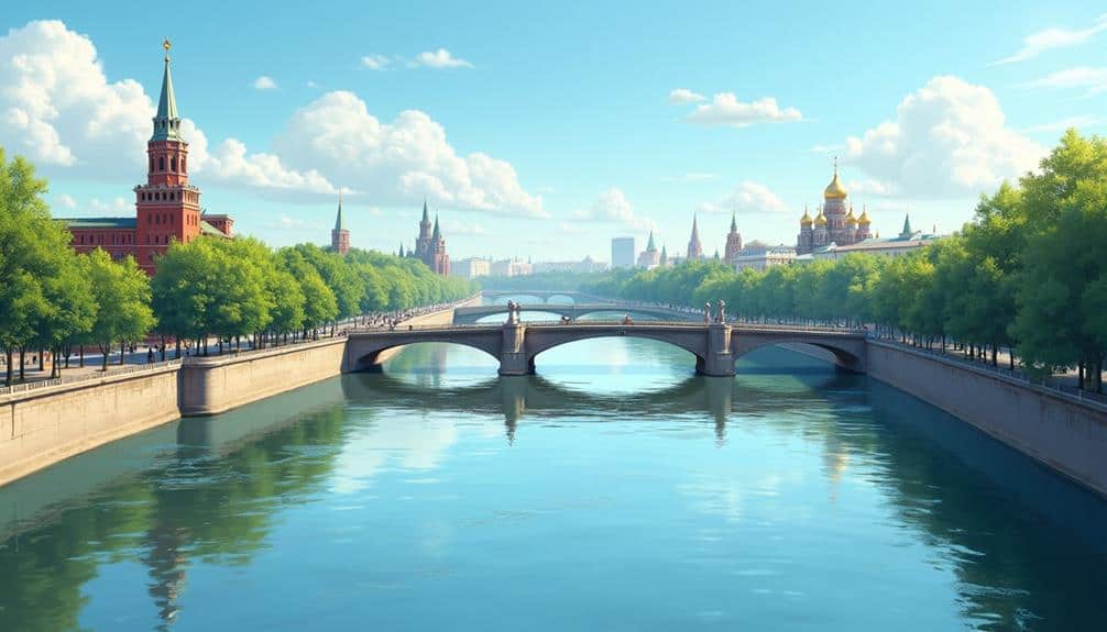 moscow s historic urban river