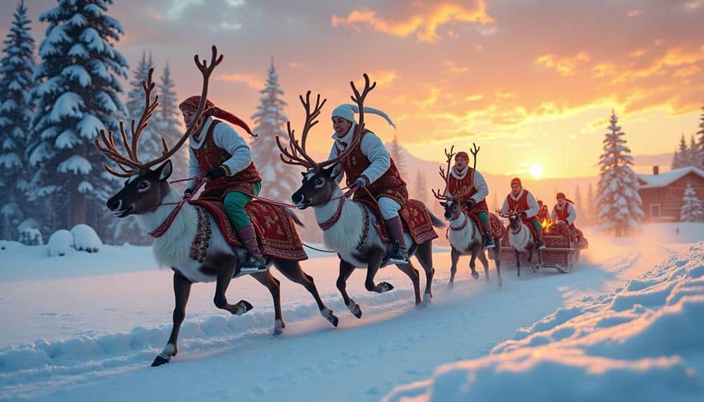 russia s annual reindeer festival