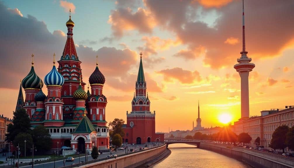 russia s famous tower landmarks