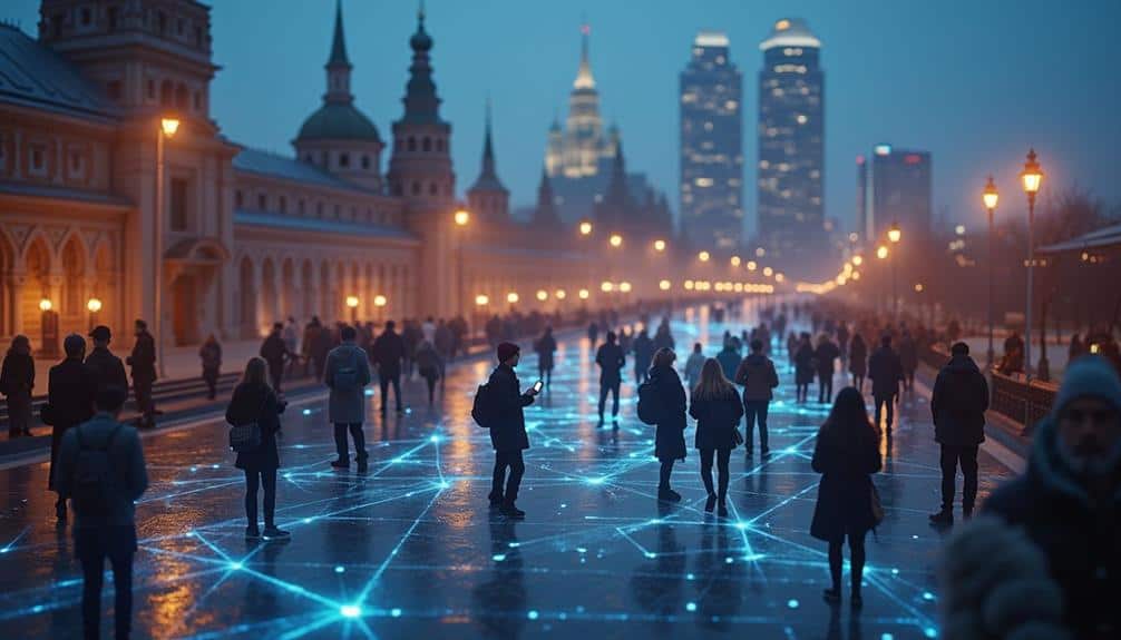 technology reshapes russian society