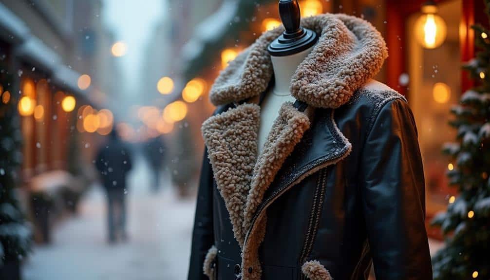 warm and stylish outerwear