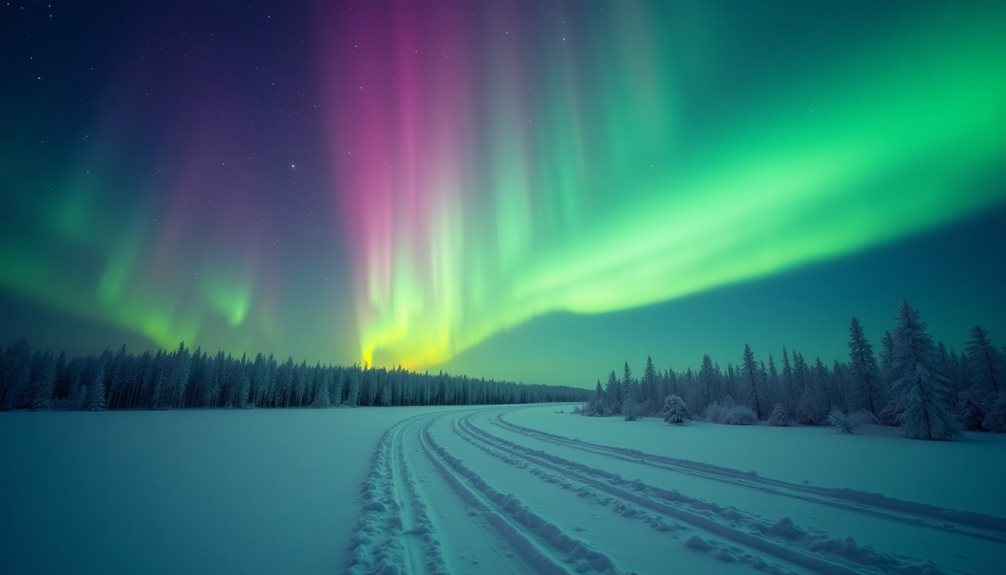 aurora borealis in russia