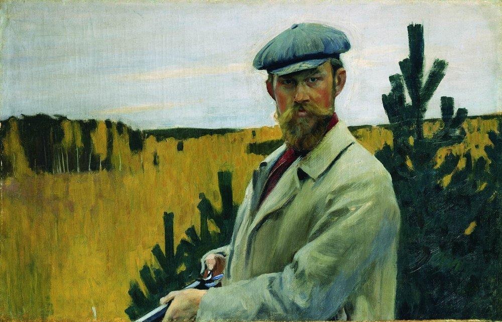 Boris Kustodiev Self Portrait