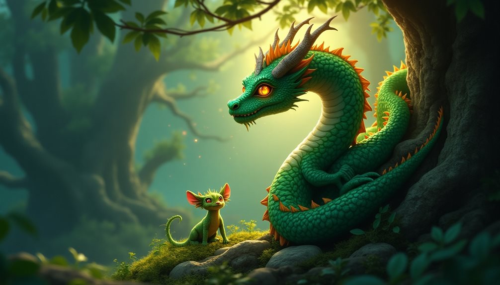 mystical beasts symbolize humanity