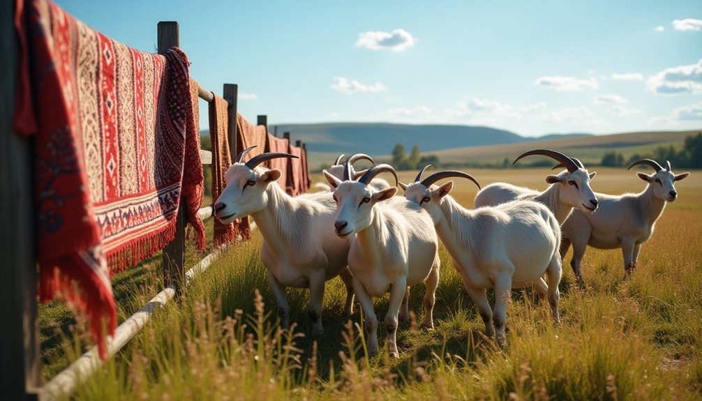 orenburg goats and shawls