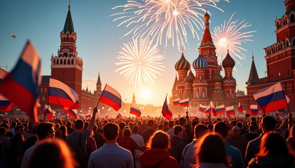 russia day 35th anniversary