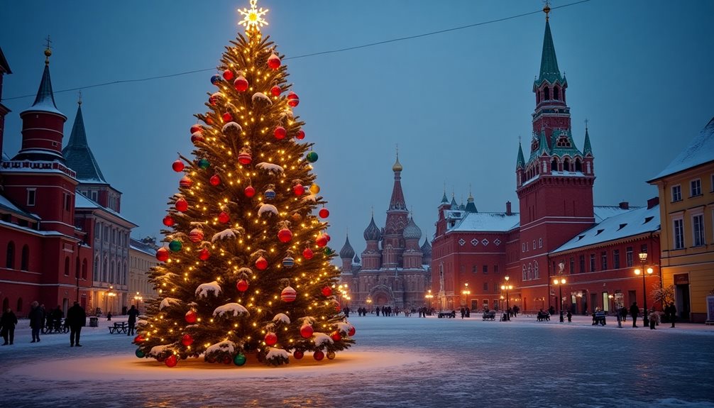 russia s christmas tree history