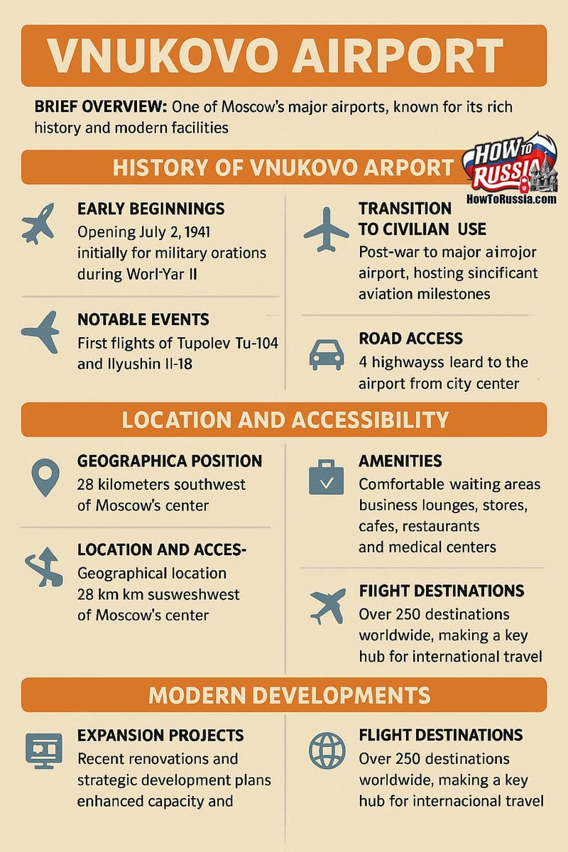 vnukovo airport facts