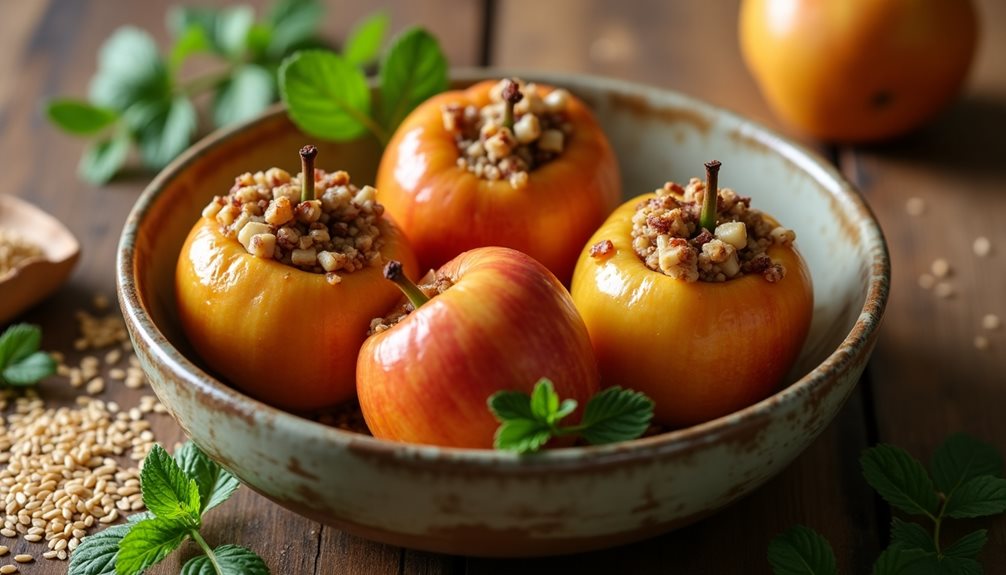 gut friendly baked apples recipe