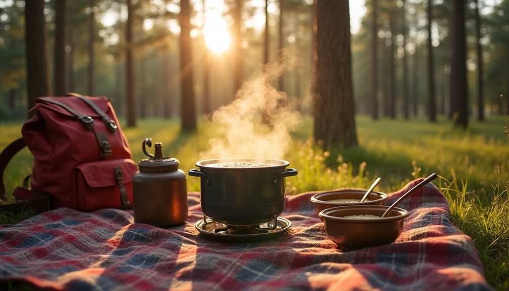 soviet inspired camping experience